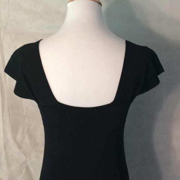 Max Studio Black Stretch Sheath Dress - M - Picture 4 of 5